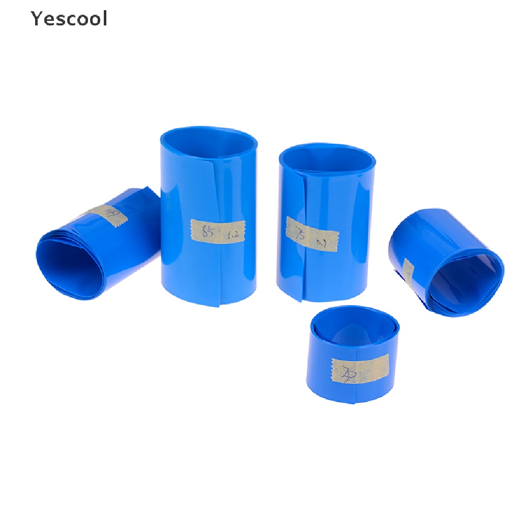 Yescool Tape Pembungkus Baterai Li-ion 18650 Bahan PVC