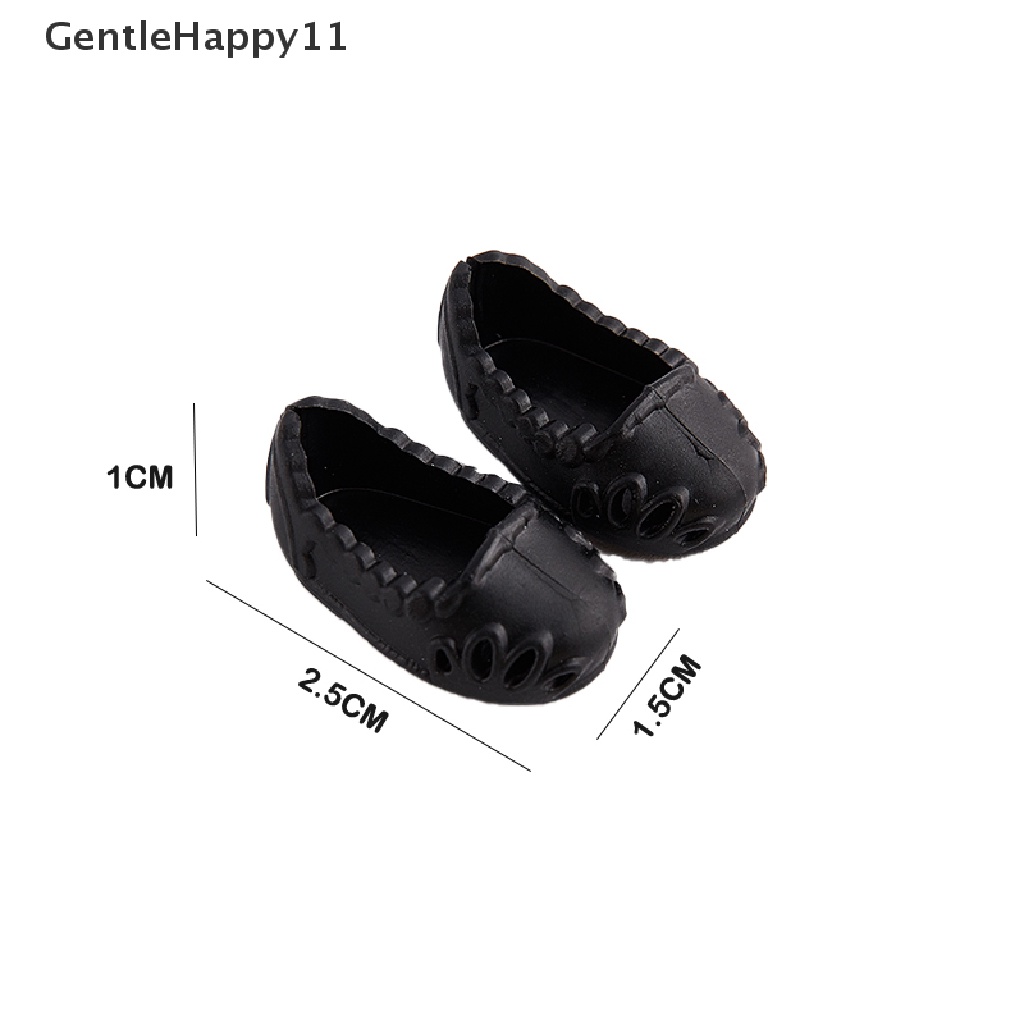 Gentlehappy 4 Pasang Sepatu Boneka BJD 17cm Kualitas Tinggi