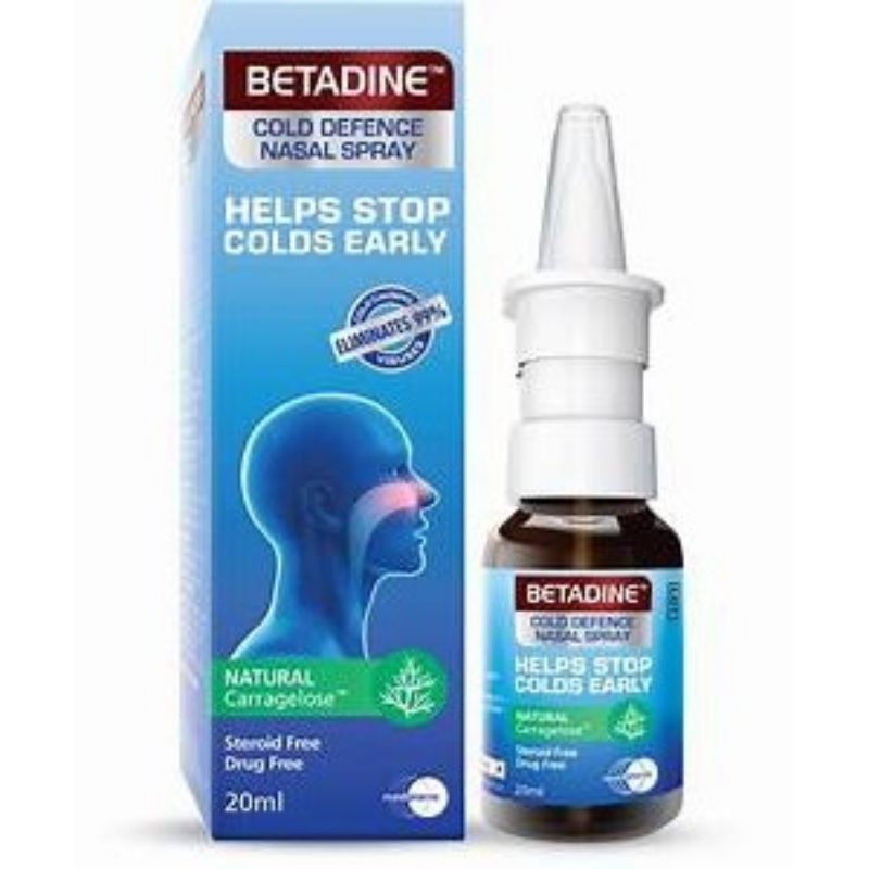 BETADINE NASAL SPRAY BETADINE COLD DEFENSE NASAL SPRAY ADULT DEWASA DAN Kids