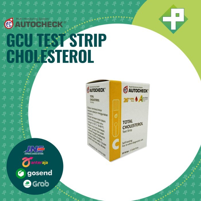 Strip Autocheck Kolesterol / Strip Cholesterol Autocheck isi 10 Pcs