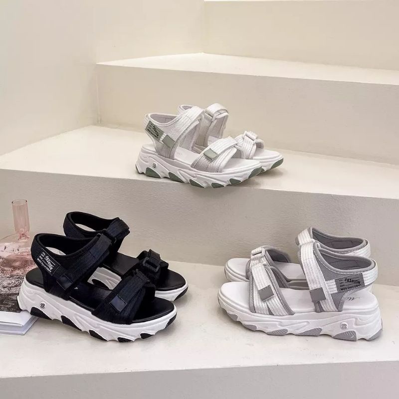 Sendal Sandal Gunung Talincang Tali Kasual Casual Wanita Cewek Murah Kekinian Ab02 Terlengkap01/12.1