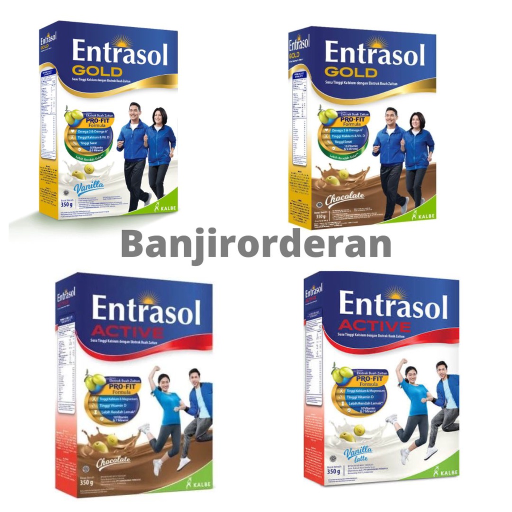

Entrasol Active / Entrasol Gold / Vanila, Coklat 350 gr