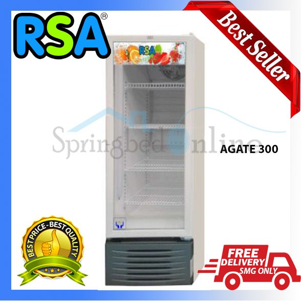 Pendingin Minuman - Showcase Cooler RSA 282 Liter - AGATE 300