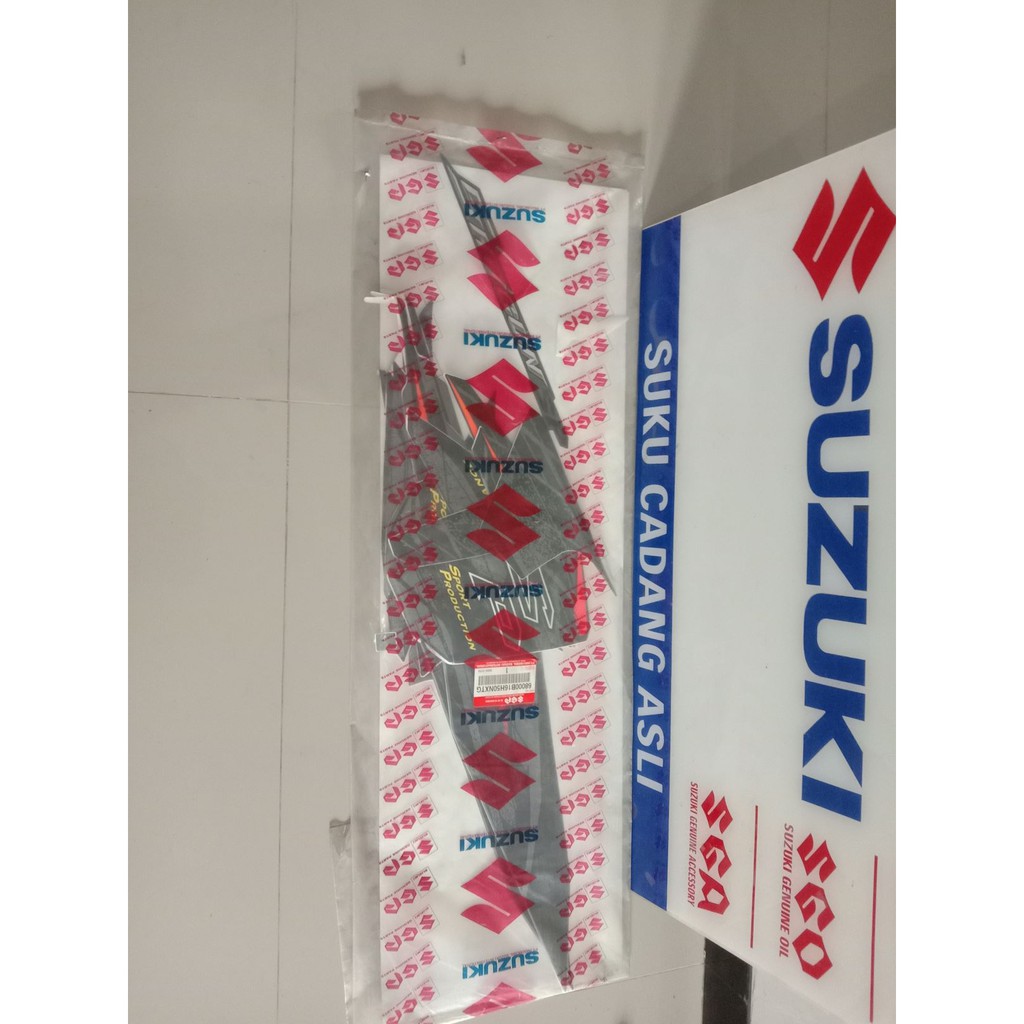 striping stiker body suzuki shogun 125 sp  fl original sgp