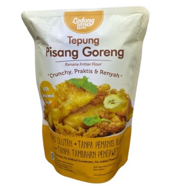 

Ladang Lima Gluten Free Tepung Pisang 200gr