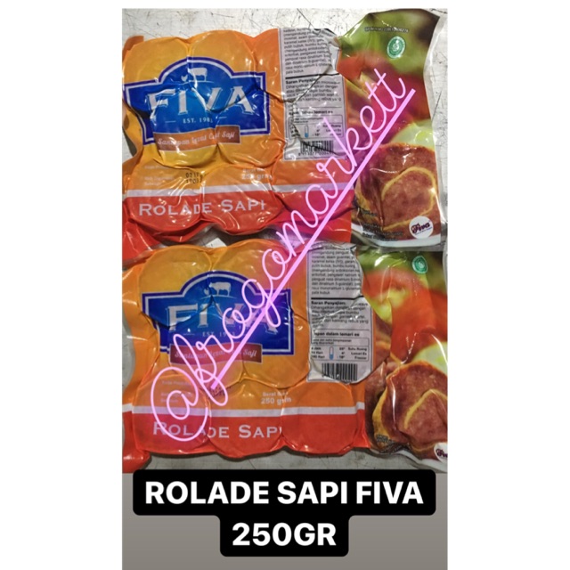 Rolade Sapi Fiva 250gr