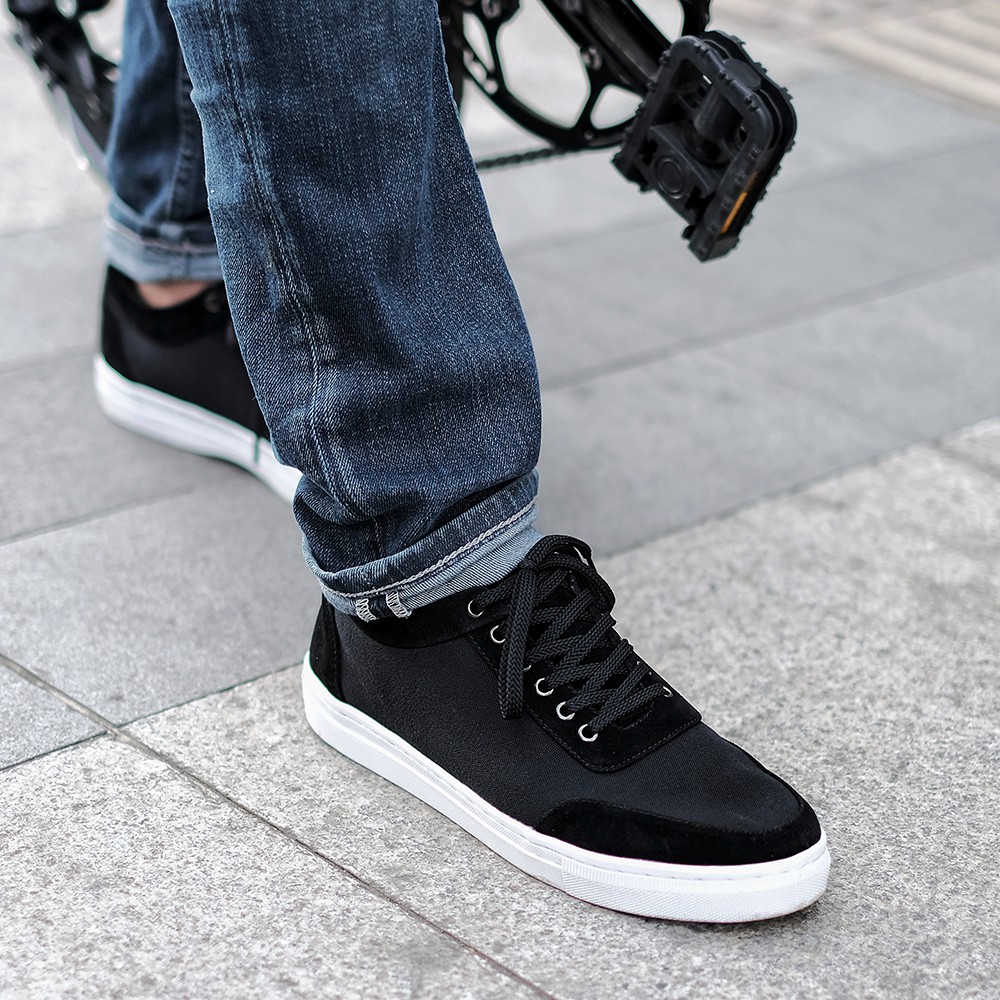 CLEV BLACK |ManNeedMe x Reyl| Sepatu Sneakers Pria Casual Shoes ORIGINAL