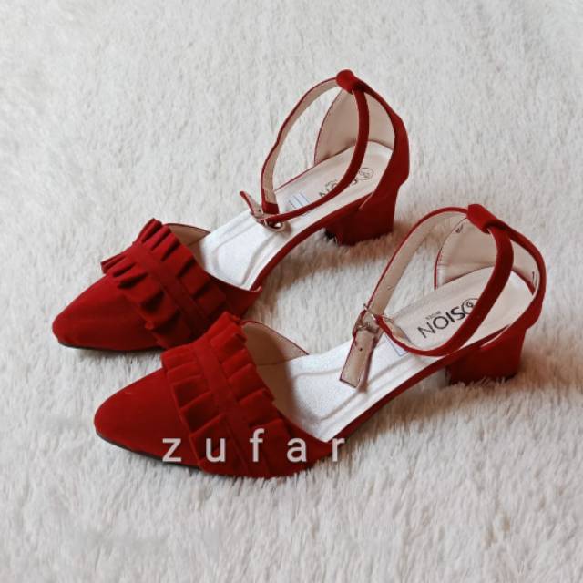 ZUFAR -  IZUMI Chunky Heels (AG-29)