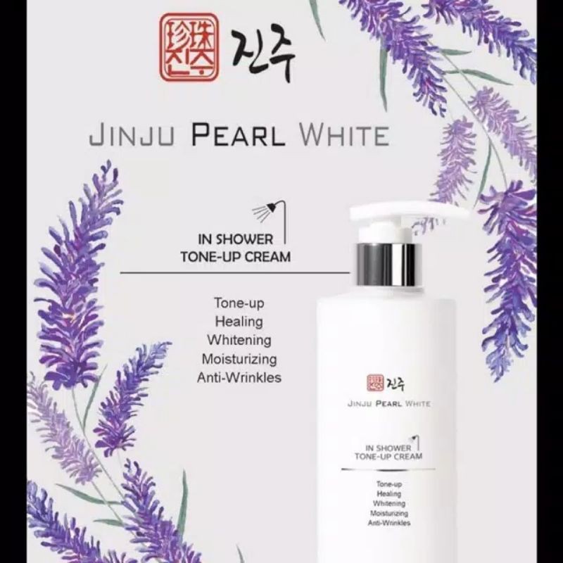 Jinju Pearl White / Sabun Pemutih Kulit Original Korea