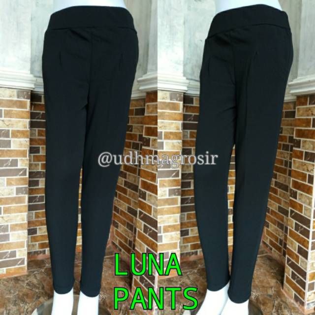 CELANA LUNA CREPE PANJANG | CELANA PENCIL | LEGING PANTS