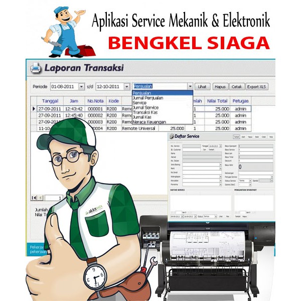 Software Bengkel dan Service elektronik