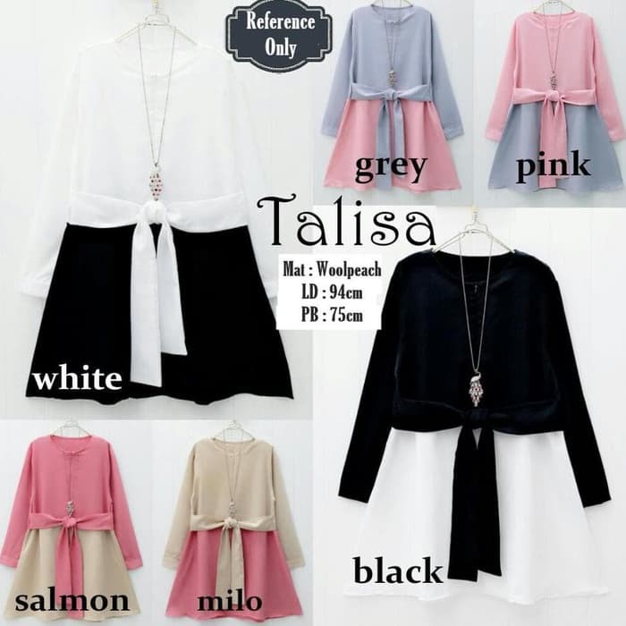 TALISA TUNIK | ATASAN MUSLIM SALSABILA FASHION