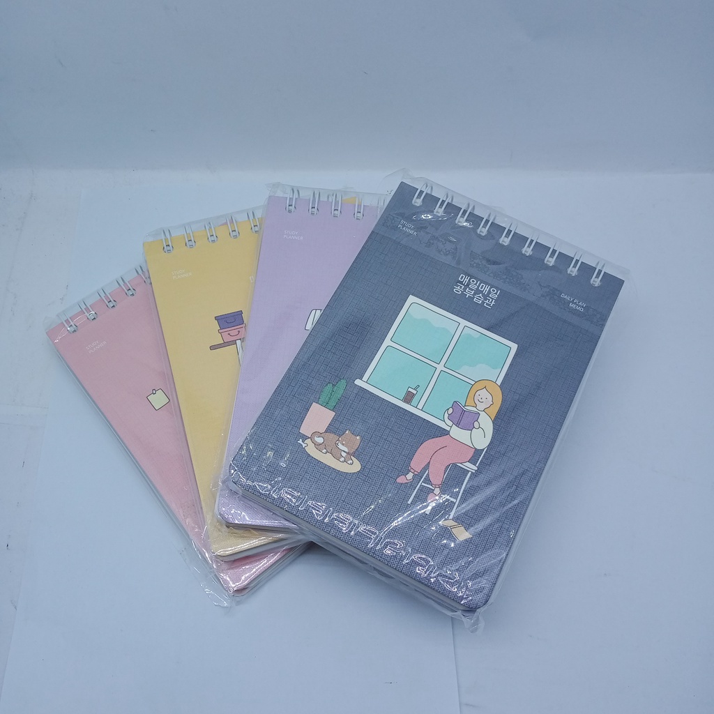 

NOTEBOOK SPIRAL 3000 P52-958A PINKFOOT STUDY PLANNER (18X13CM)