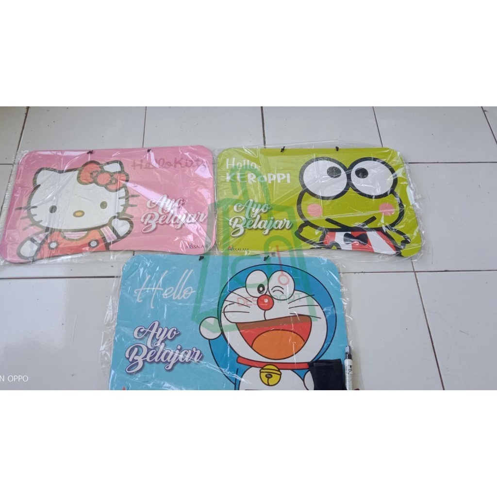 

(450gr) PAPAN TULIS WHITE BOARD KARAKTER FREE SPIDOL + PENGHAPUS