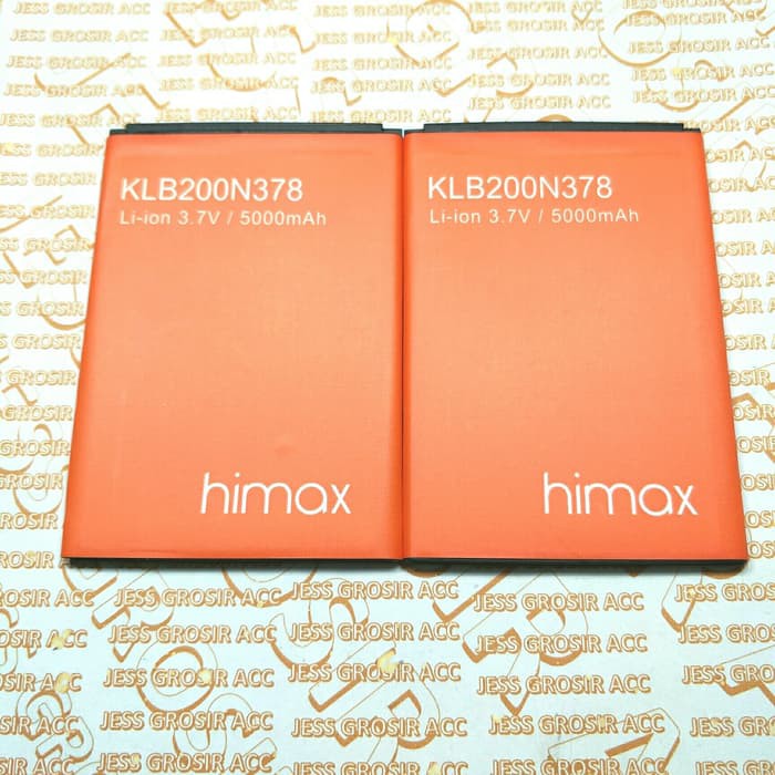 Baterai Battery Original Double Power HIMAX M4 , M21 4G , KLB200N378