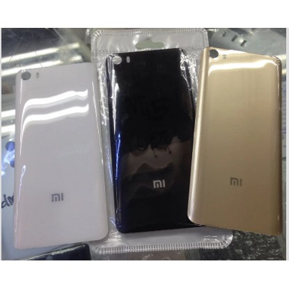 Backdoor Xiaomi Mi5 Tutup Baterai Tutup Casing Original Kaca
