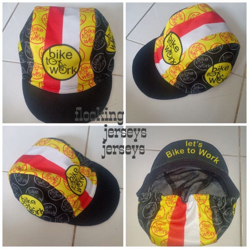 Cycling cap topi sepeda lipat topi sepeda