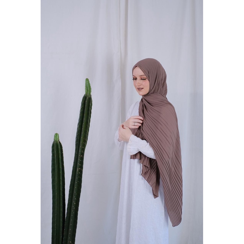 Pashmina Plisket Zigzag