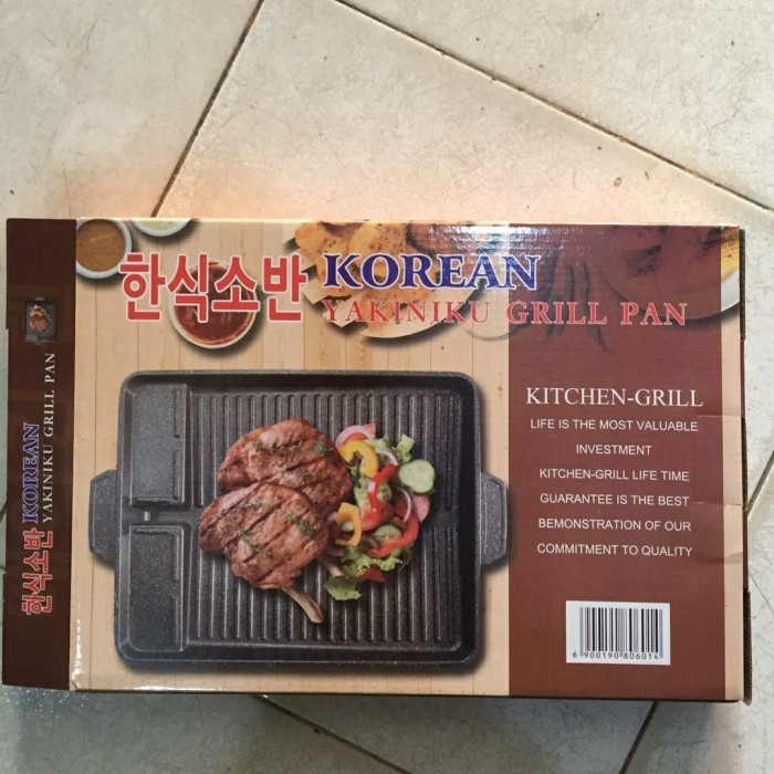 Korean Yakiniku Grill Pan Y31 Barbeque Grill Pan Pemanggang Barbeque