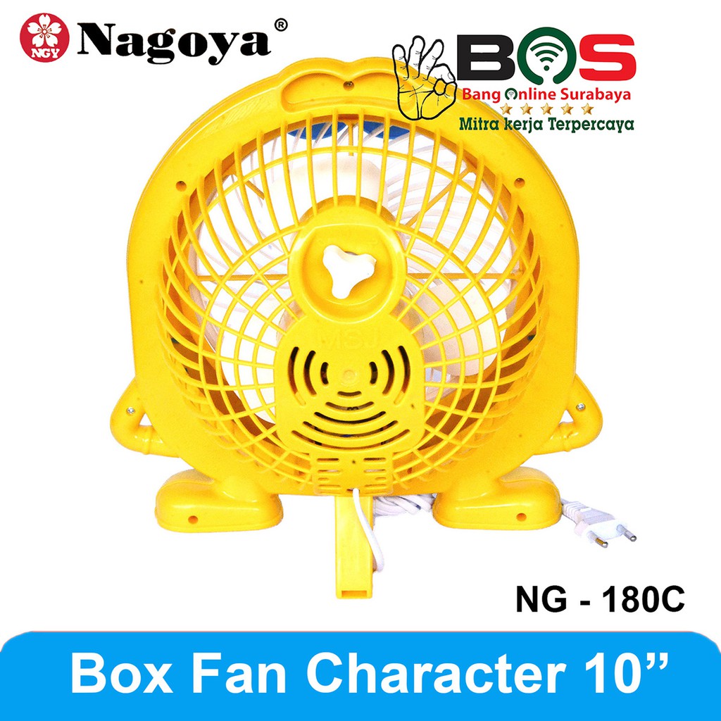 Kipas Angin Meja NAGOYA NG-180 Karakter Kipas Meja 10 Inch