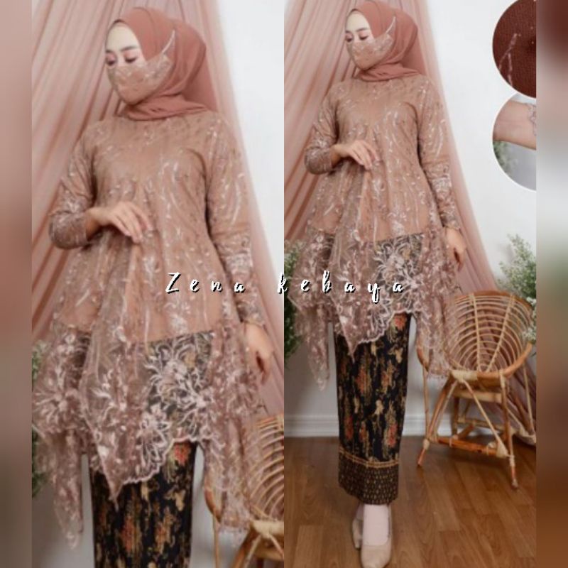 SET KEBAYA TUNIK BUSUI KEBAYA MODERN KEBAYA TILLE KEBAYA PESTA