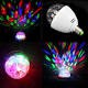 Lampu Disco Disko LED Full Color Rotating Lamp / Ulang Tahun / Pesta Party Light