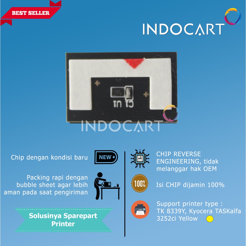 Chip TK-8339K-8339C-8339M-8339Y-Kyocera TASKalfa 3252ci