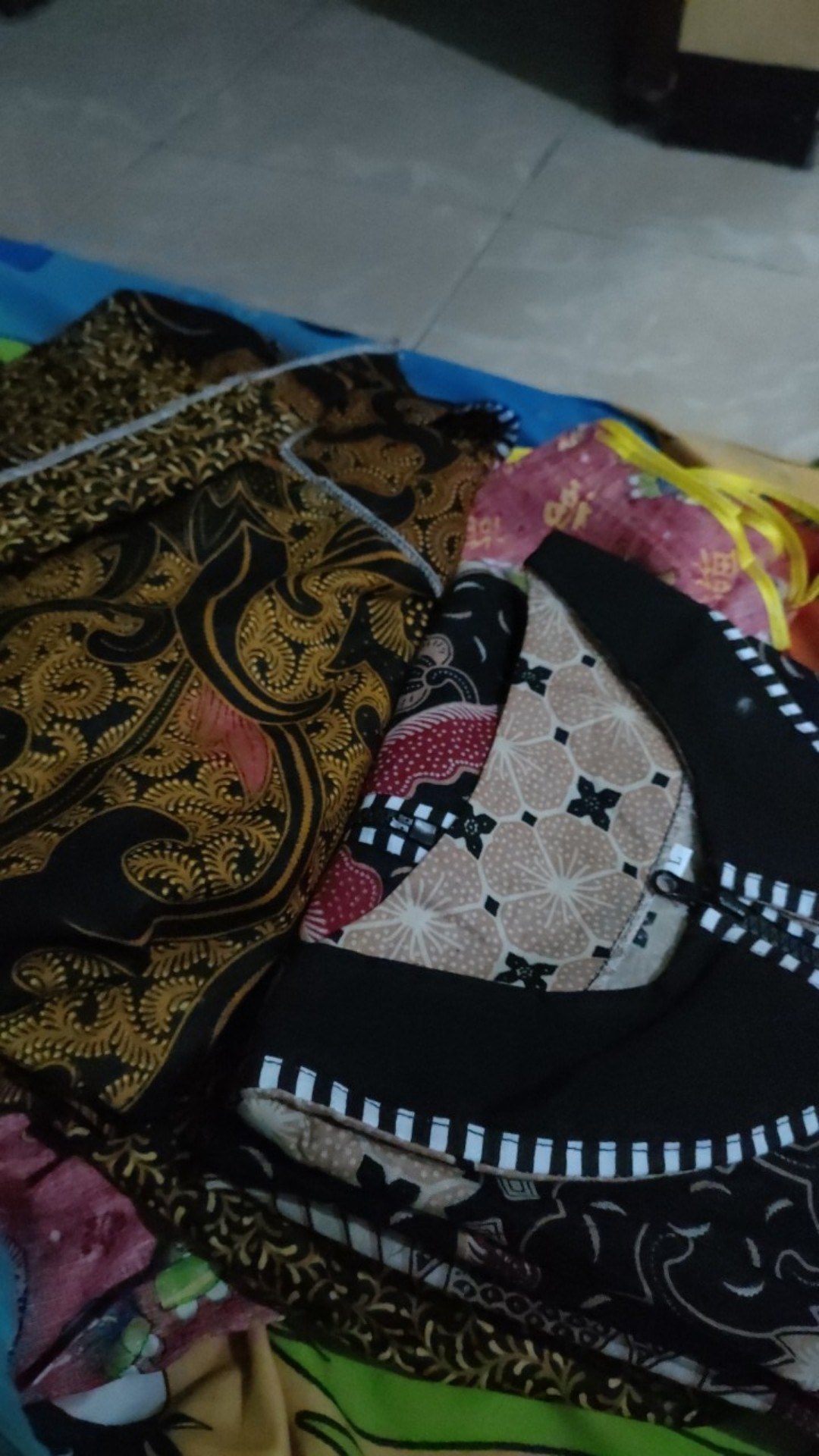 Batik Wanita Asj Sa Hrb026 Kenongo Kemeja Tosca Pendek Terfiral Terlaris