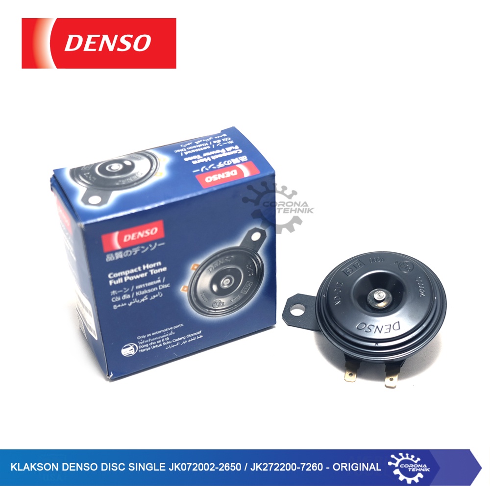 Denso Klakson Disc Single JK072002-2650 / JK272200-7260 - Original