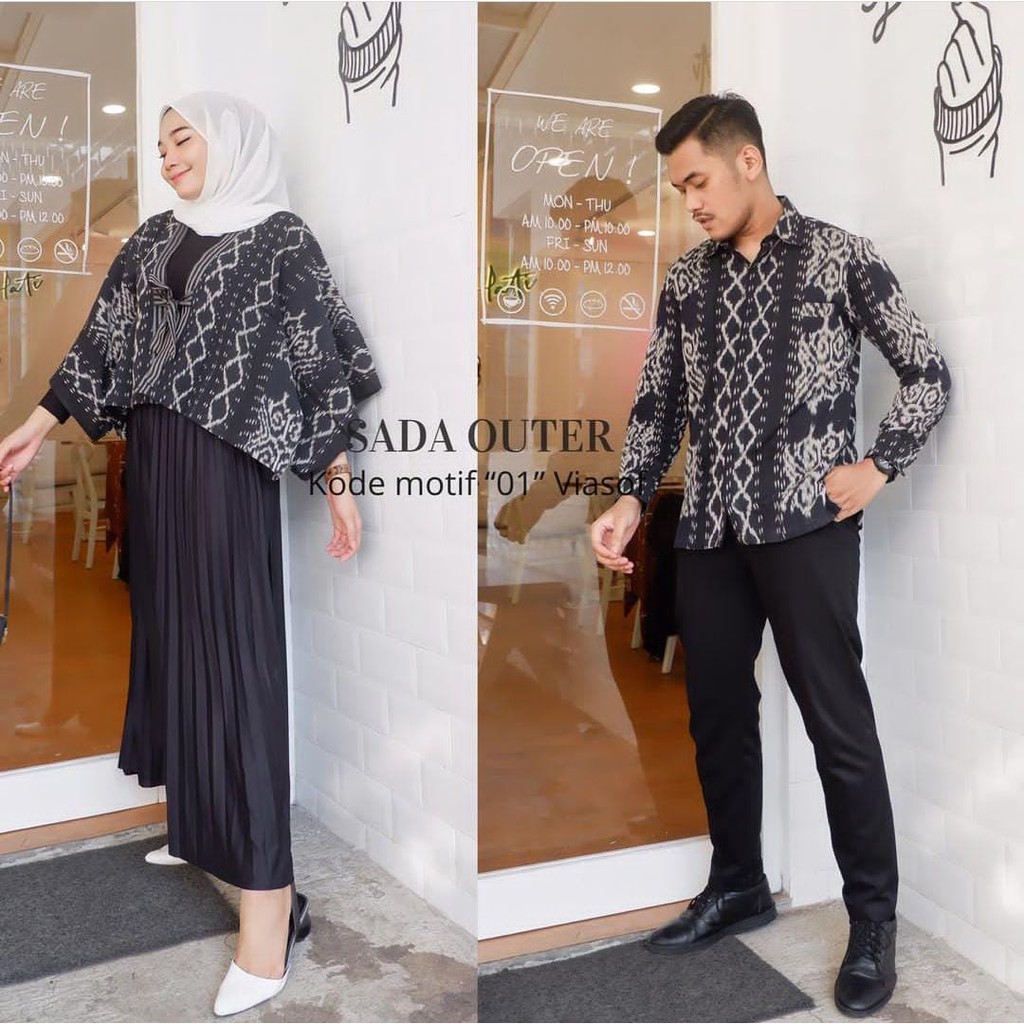 ELLEO COUPLE SET TENUN KIMONO PREWEDDING/KONDANGAN COUPLE TENUN KELUARGA