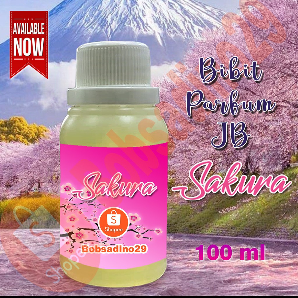 Bibit MURNI Love Sakura 100ml by JB Fragrance/Parfum Laundry