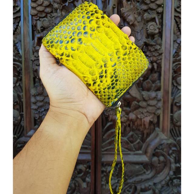 Dompet mini full kulit ular phyton