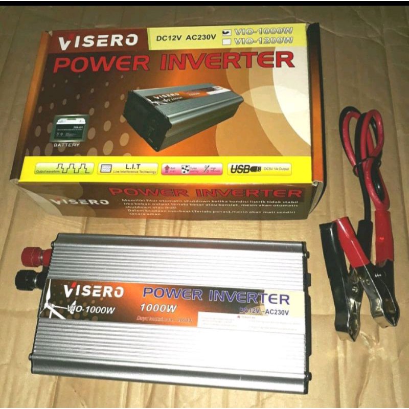 INVERTER VISERO 1000WATT POWER INVERTER VIO 1000WATT