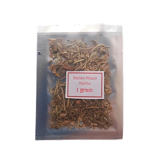 

Italian Mix Herb Seasoning / Mixed Herbs / Mix Herb / Mix Herbs / Italian Seasoning kering 1 gram bumbudapurbintang
