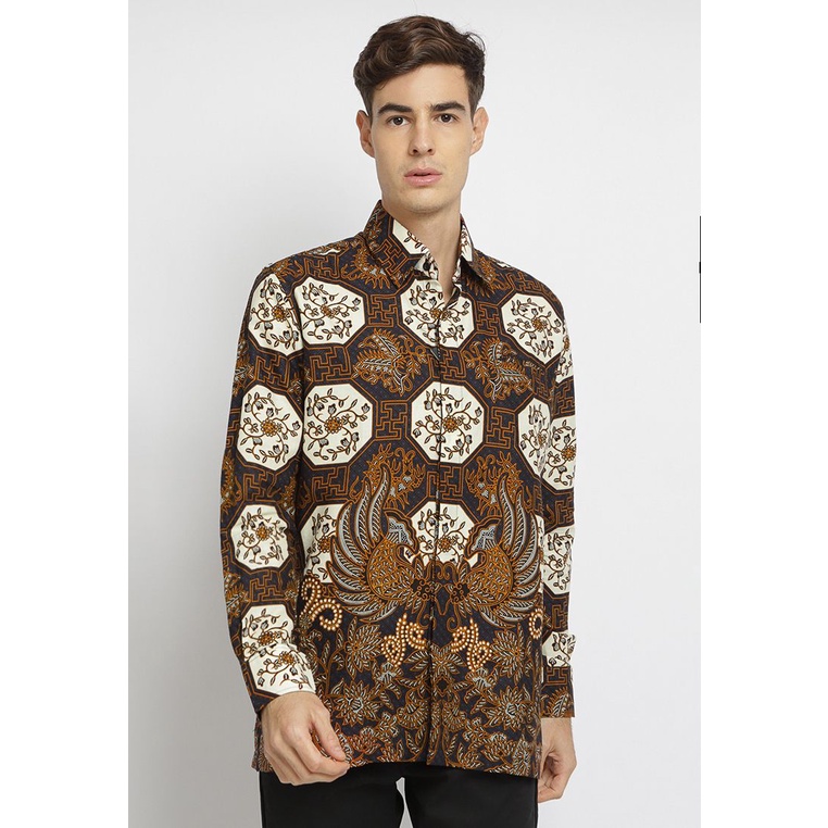 HASSENDA KEMEJA BATIK PRIA UMAPATI - HBTKL25128