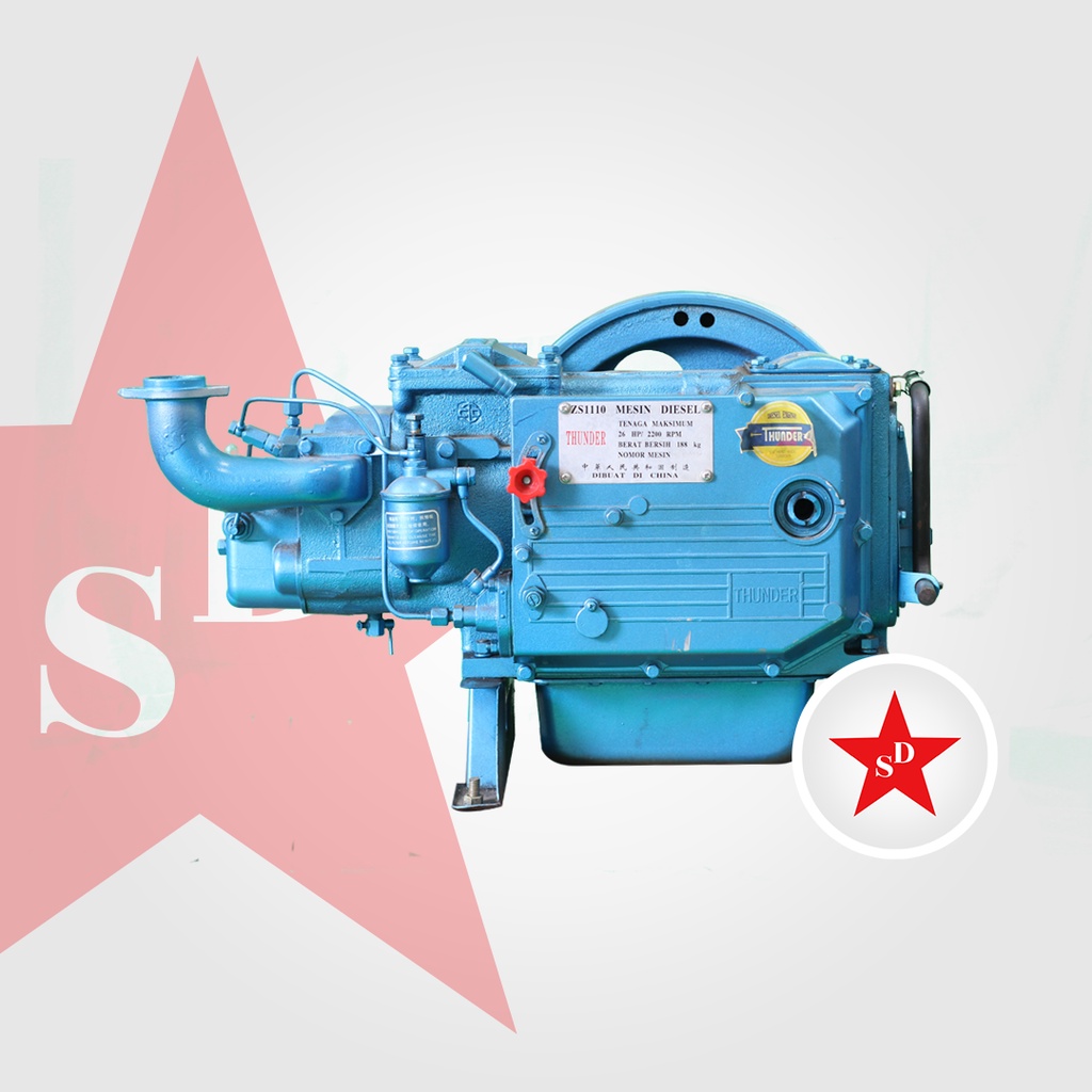 Diesel Thunder ZS 1110 Tanpa Tangki (20 HP)