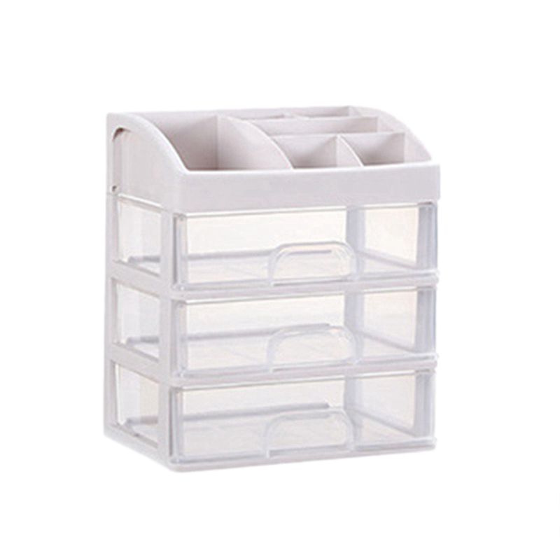 Makeup Organizer Drawers Cosmetic Storage Box Jewelry Container Make Up Case Makeup Brush Holder Home Storage Box Organizer Shopee Indonesia