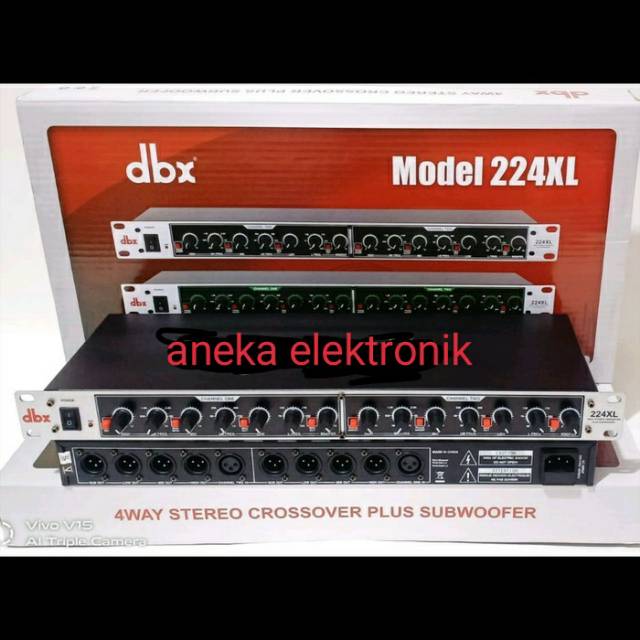 CROSSOVER DBX 224 XL + SUBWOOFER