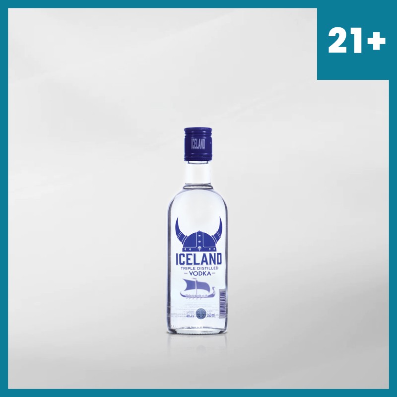 Iceland Vodka 350 Ml ( Original &amp; Resmi By Vinyard )