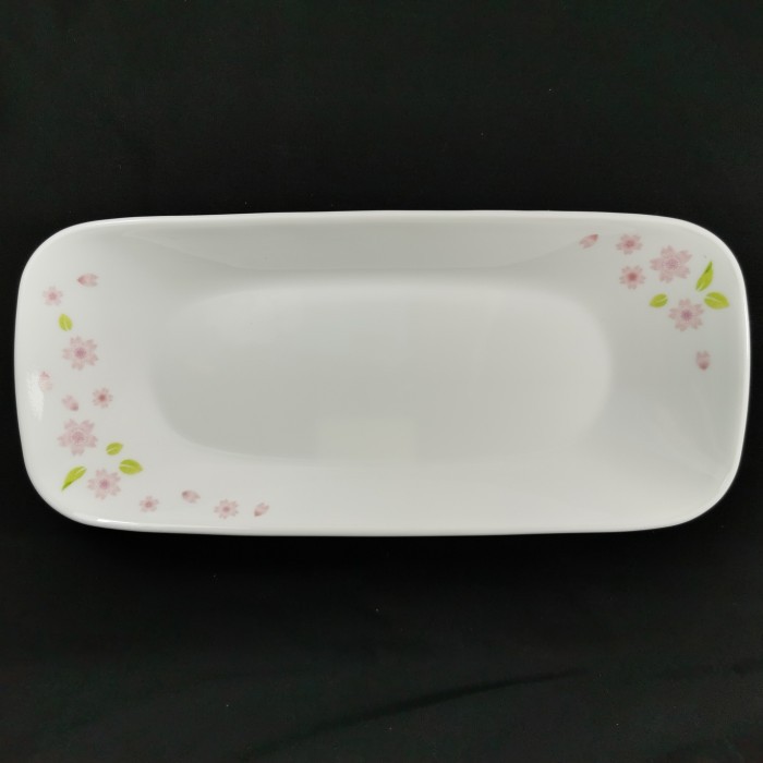 CORELLE FISH PLATE 2210 SR SAKURA Piring Saji Ikan