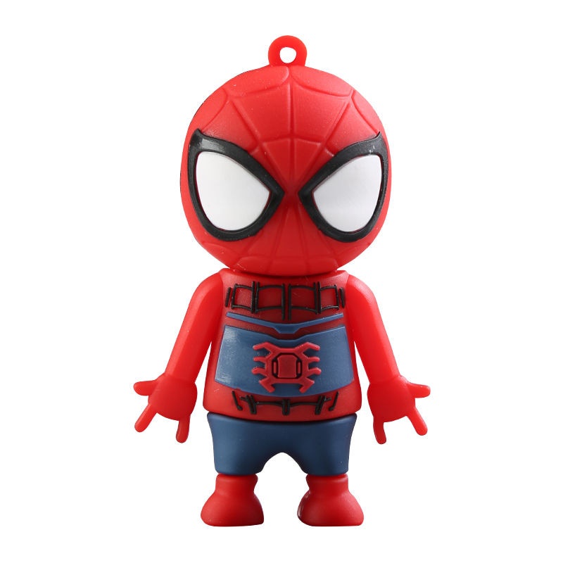 Flash Disk USB 1TB 2 in 1 Anti Air Bentuk Spiderman / Iron Man