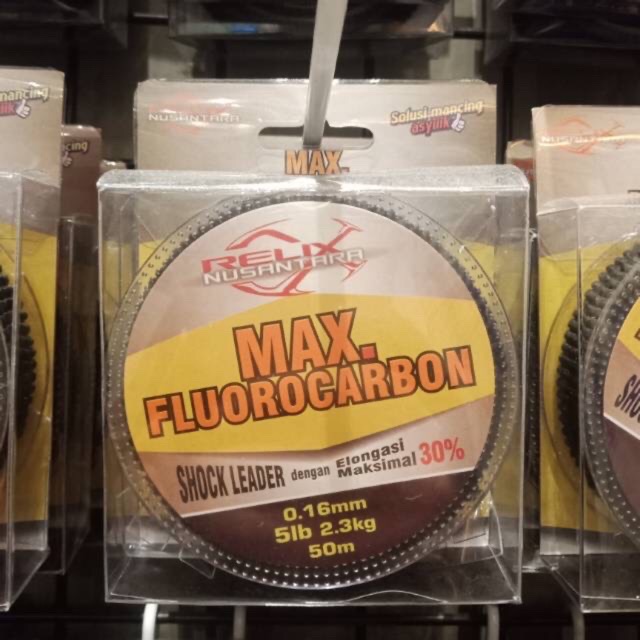 Senar leader max fluorocarbon 5 lb relix nusantara