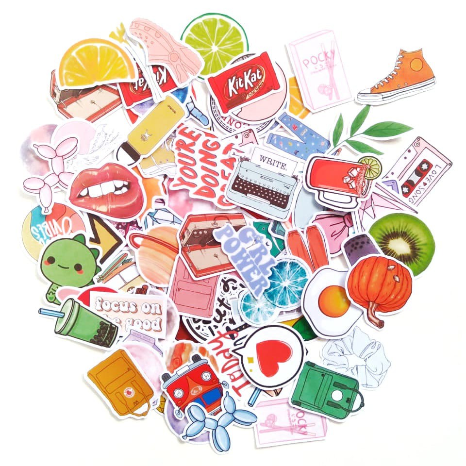 

Pack Sticker Colour Random / Stiker Warna / Stiker Dekorasi Keren