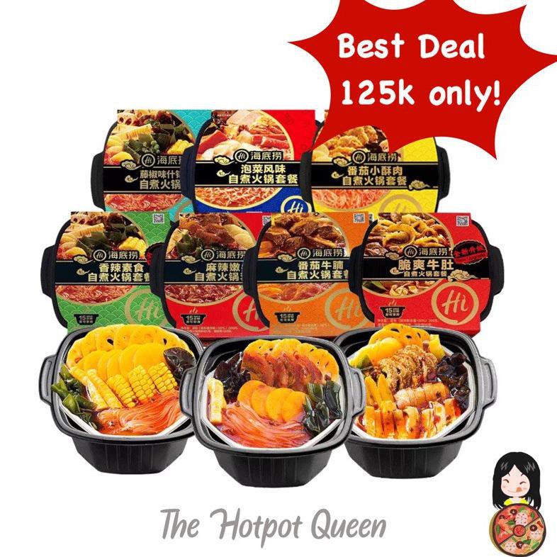 

New Produk Haidilao Instant / Self Heating Hotpot / 海底撈自熱小火鍋