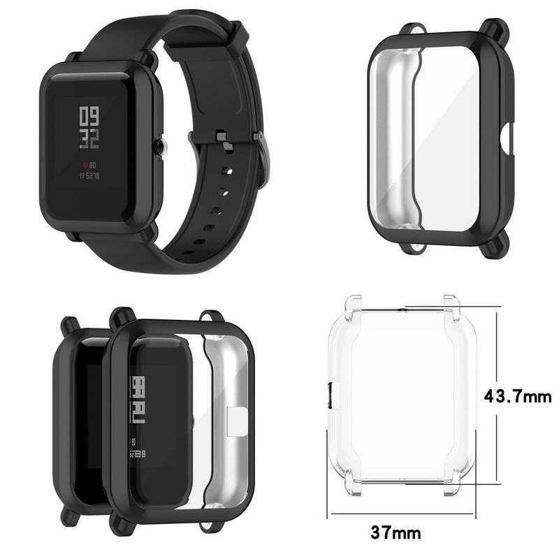 Soft Case TPU Pelindung Layar Huami Amazfit Bip U / Bip U Pro / Bip S / Bip S Lite / Bip 1S / Bip Lite