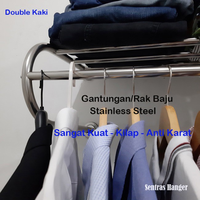 Gantungan super kuat Stainless Steel, 100cm