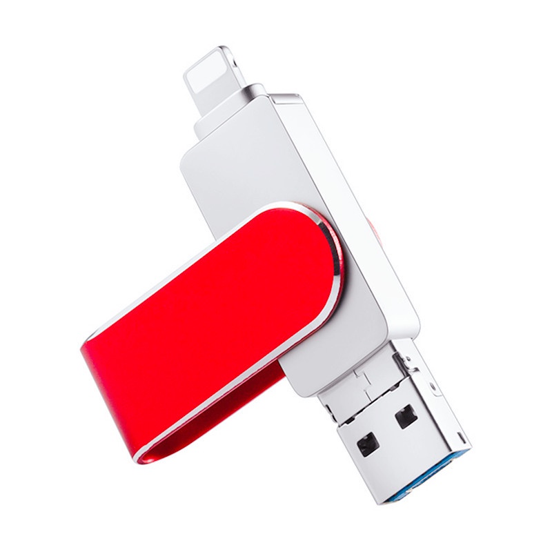 Flash Disk USB 3.0 512GB OTG iP Warna-Warni