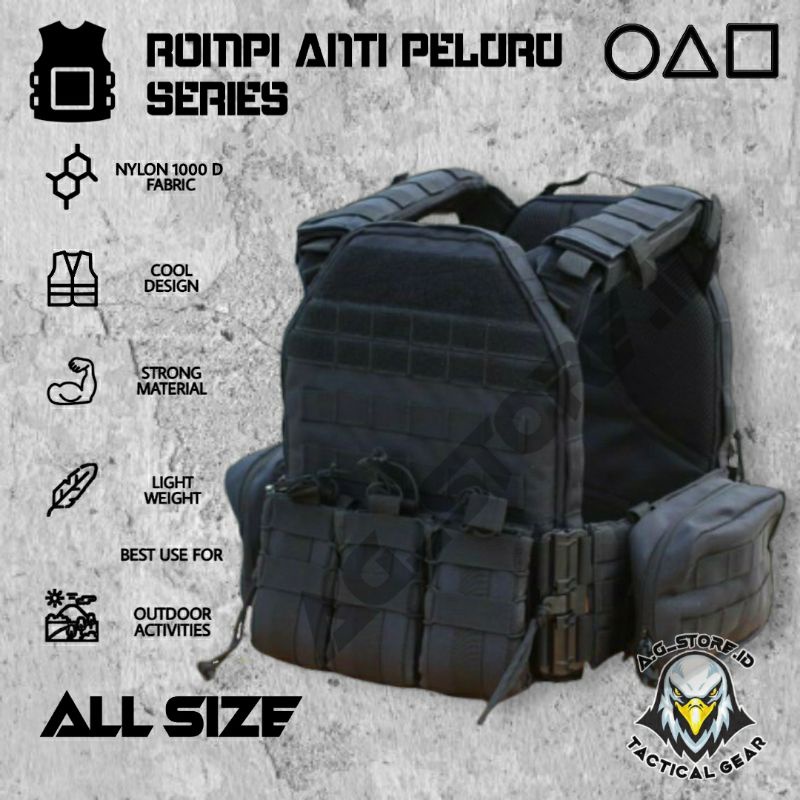 ROMPI ANTI PELURU / ROMPI VEST / ROMPI TEMPUR