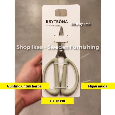 

BRYTBONA gunting untuk herba, hijau muda