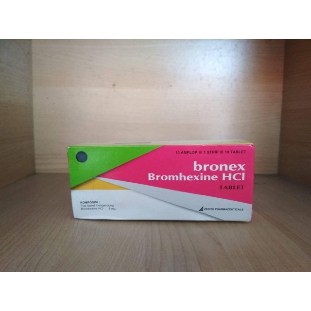 Bronex Box Bromhexin Obat Pengencek Dahak